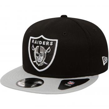 New Era 9FIFTY Las Vegas Raiders NFL Snapback Baseball Cap - Black/Grey S/M