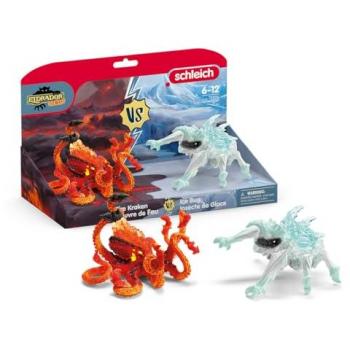 Eldradador Criaturas - Escarabajo de Hielo vs Pulpo de Fuego (70826)