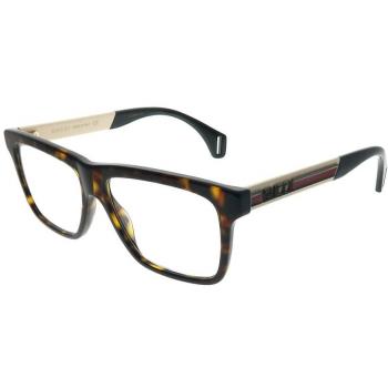 Gucci - Montura de gafas - para hombre Marrón Marrone Tartarugato 56