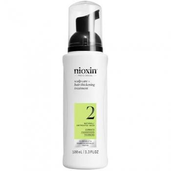 Nioxin System 2 Scalp + Hair Thickening - Cuidado capilar para cabello natural visiblemente debilitado - Sérums y aceites capilares 100 ml unisex