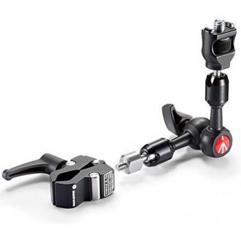 Manfrotto Micro Arm - Brazo fricción con pinza Nano