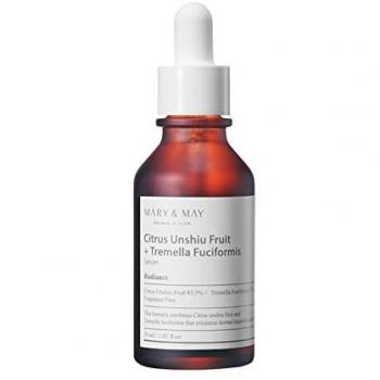 Mary&May Brightening and Hydrating Citrus Unshiu Fruit & Tremella Fuciformis Serum 30ml