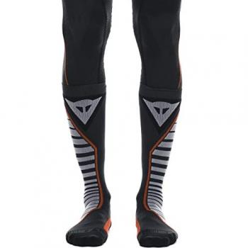 Calcetines Largos Dainese Thermo Unisex Negro/Rojo 45-47