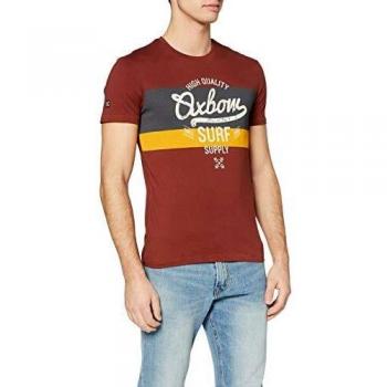Oxbow M1triam - Camiseta para Hombre, Hombre, Camiseta, OXV916487, Tierra, Small