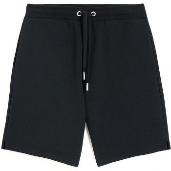 Ami Paris Black Male Casual Shorts with Logo Size XL