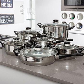 Batería de Cocina Acero Inoxidable