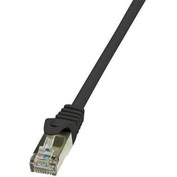 Cable de conexión LogiLink Cat. 6 F/UTP 1,0 m negro