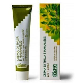 Argital Crema a la Thuja y Hamamelis, Cosmética Natural, 75 Mililitros