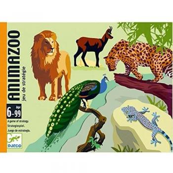 DJECO- Cartas animazoo, Multicolor