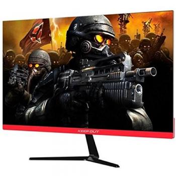 KeepOut XGM24 23.8 Full HD Negro, Rojo pantalla para PC - Monitor