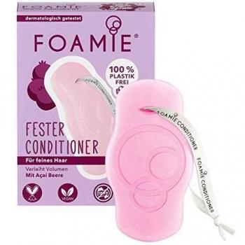 Foamie You're Adorabowl 2-in-1 Vegan Conditioner Bar for Fine and Dry Hair with Acai Berries - 80g