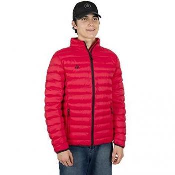 Izas Fraser Chaqueta Fibra, Hombre, Rojo/Negro, M