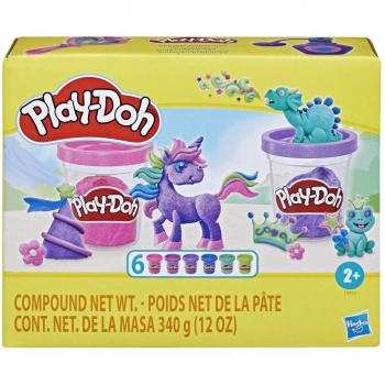 Play-Doh, Colección Brillante - Juguete creativo +24 Meses