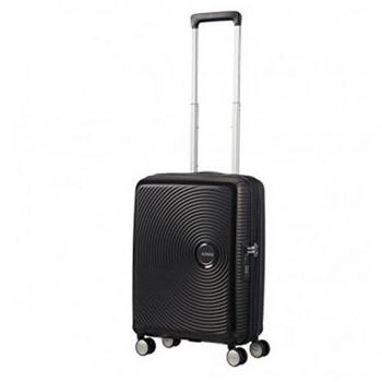 American Tourister - Soundbox Spinner Expandable, 55cm, 35,5/41 L - 2,6 KG, Black