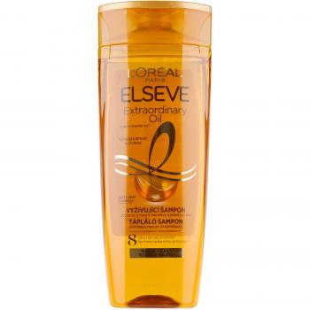 L'Oreal Elseve Elvive Extraordinary Oil Champú Nutritivo 400ml, para cabello seco, formulado con aceite extraordinario, proporciona nutrición e hidratación