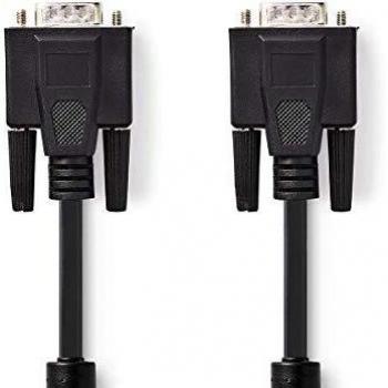 Cable VGA Macho - Macho 20 m Negro, Resolución Máxima: 1280x768