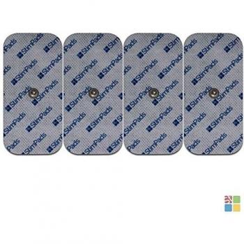 StimPads Electrodos para Compex*, envase con 4 electrodos 50x100mm de “UN Snap”. ¡Funcionan a la perfección con Compex*,100% compatibles! ¡Ahorra hasta el 45% en comparación con los Originales!