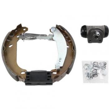 Kit de frenos a tambor A.B.S. 111415 con cilindro de rueda y accesorios para Peugeot 206 SW, 206 3/5 puertas