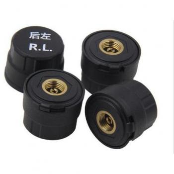 TPMS Sistema de Monitor de presión de los neumáticos Bluetooth Inalámbrico 4 sensores externos para iPhone Android