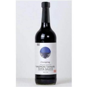 Clearspring - Salsa de soja orgánica japonesa Yaemon Tamari - Double Strength, 1 x 1 litro