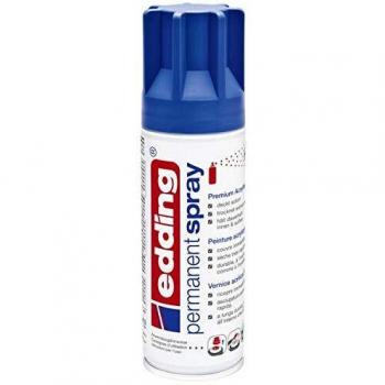 Spray Acrílico Edding 5200 Azul Encián Mate 200 ml