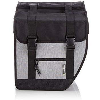 Basil Gepäckträgertasche Tour Borsa da bicicletta, Unisex Adulto, Nero, 34 x 17 x 34 cm, 40 Liter
