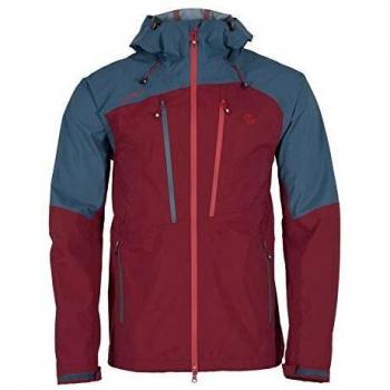 Ternua Nakur Jkt M Chaqueta con Capucha, Hombre, Rojo