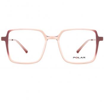 Polar 541 With Clip-On 14 Gafas Recetadas para Hombre Rosas con armazones y lentes recetados