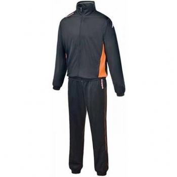 Kappa Savigno TKS - Chándal para hombre, color negro / naranja, talla XXXL