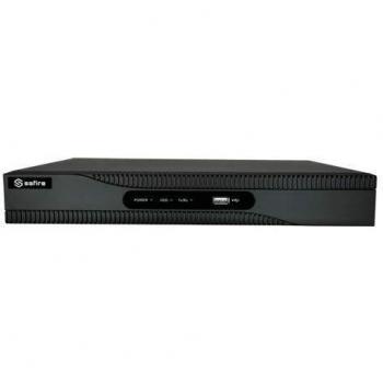 Grabador NVR para cámaras IP - 16 CH vídeo / 16 Puertos PoE - Resolución máx 12 Mpx/Compresión H.265+ - Ancho de Banda 160 Mbps - Salida HDMI 4K y VGA