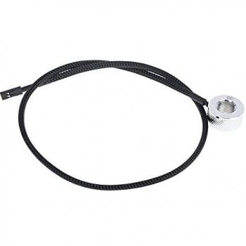 AlphaCool 17362 Eiszapfen Temperature Sensor G1/4 IG/IG with AG Adapter - Chrome Refrigeración Líquida Monitoreo