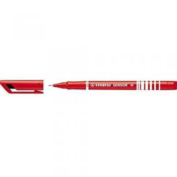 Fineliner STABILO Sensor M 0,7 mm rojo