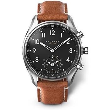 Kronaby S0729/1 Men's Brown Apex Hybrid Smartwatch