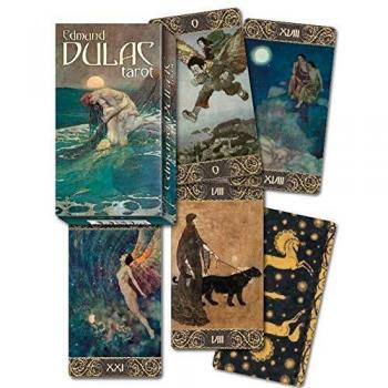 Tarot Edmund Dulac con ilustraciones artísticas y diseño vintage