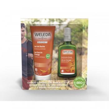 Ritual Corporal Preparación y Recuperación con Árnica - Weleda, 100 ml + 200 ml, para la preparación y recuperación muscular