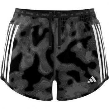 Pantalón corto de running Adidas Own The Run Excite Aop 3'' para mujer color gris aqua