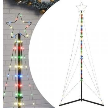 Luces para árbol de Navidad 363 LEDs de colores 182 cm