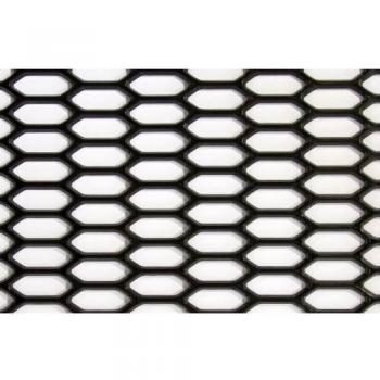 AUTOSTYLE tg1530 racemesh de plástico, 150 x 30 cm/Hexagonal 3 x 11 mm, Color Negro