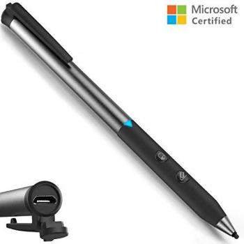 Surface Stylus Pen Uso Continuo 500hrs y de Espera de 180 Días Microsoft Certified Surface Pluma con MAX 4096 Presión para Surface Pro 3/Pro 4/Pro 2017 Surface Laptop/Book Serie/Studio