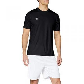UMBRO Oblivion Camiseta de fútbol, Hombre, Negro, L