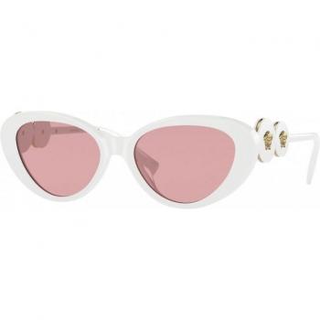 Versace VE4433U 314/84 Women's Cat Eye Sunglasses White Size 54