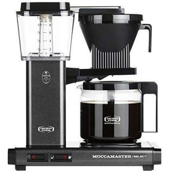 Cafetera Moccamaster KBG Select Gris Piedra, Filtro, 1.25 Litros, 1520 W