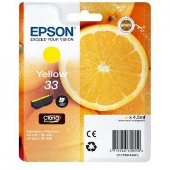 Cartucho EPSON T334440 Amarillo XP530*XP630 XP635