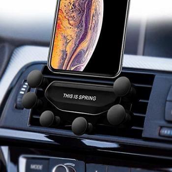 Siikii - Soporte para teléfono de Coche con ventilación, para la mayoría de los teléfonos móviles