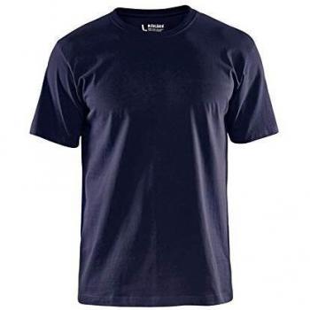 Blaklader Round Neck Navy T-Shirt Size XS