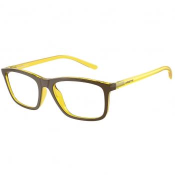 Arnette AN7227 Dorami 2884 Men's Eyeglasses Brown Size 51 - Blue Light Block Available