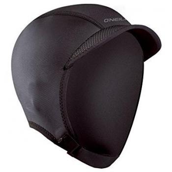 O´neill Wetsuits Capucha Sport 2 Mm - Traje de Neopreno Deportivo - 2 mm - Sombrero Negro - Ligero - Unisex - Visor Recortable a la Longitud Deseada