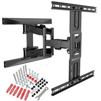 Soporte de Pared Ergosolid Orientable para TV LED LCD de 45 a 75 Pulgadas, VESA Máx. 600 x 400 mm, Hasta 45,5 Kg, Certificado TÜV GS, Color
