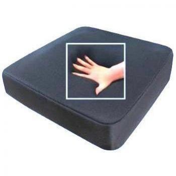 supply24 Espuma de Gel Cojín Anti Decúbito Cojín 40x40x10 cm Negro para Silla de Ruedas Silla Coche Camión Oficina Ejecutiva Cojines Protectores de Espalda + Nalgas