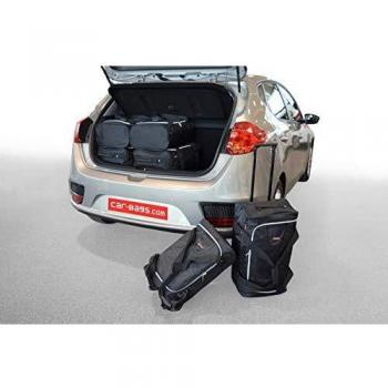 Set de Maletas Viajeras para Kia Cee'd (JD) 2012-2018 - Incluye 3 Trolleys y 3 Bolsas de Mano